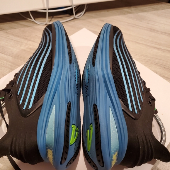 Vimazi Z50 Womens Premium Black Blue Athletic Shoes with Ribbed Design Size 9 - Picture 12 of 14